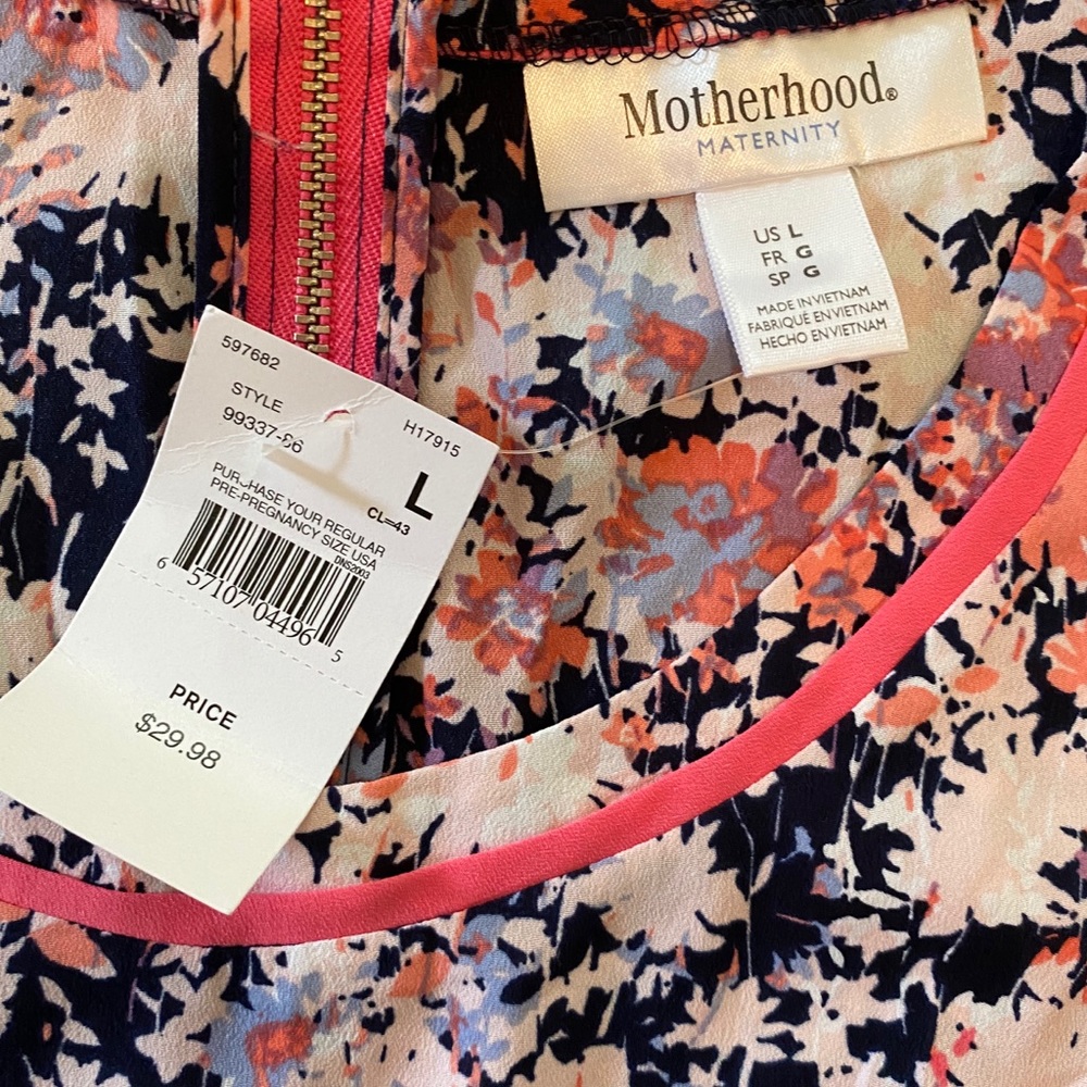 Maternity blouse - Picture 3 of 4